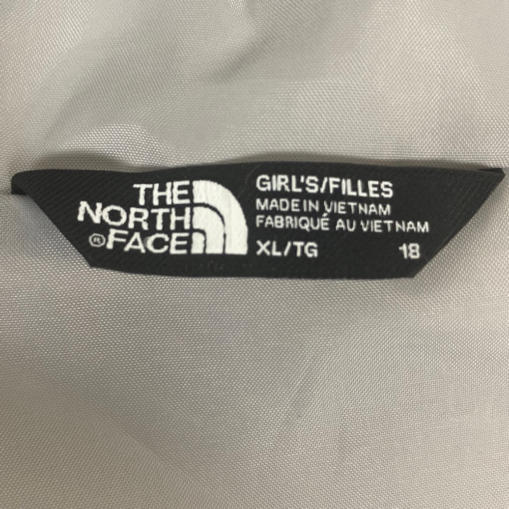 THE NORTH FACE Girls Mix-N-Match Dryvent Waterproof Jacket Grey Size XL. - Picture 4 of 10